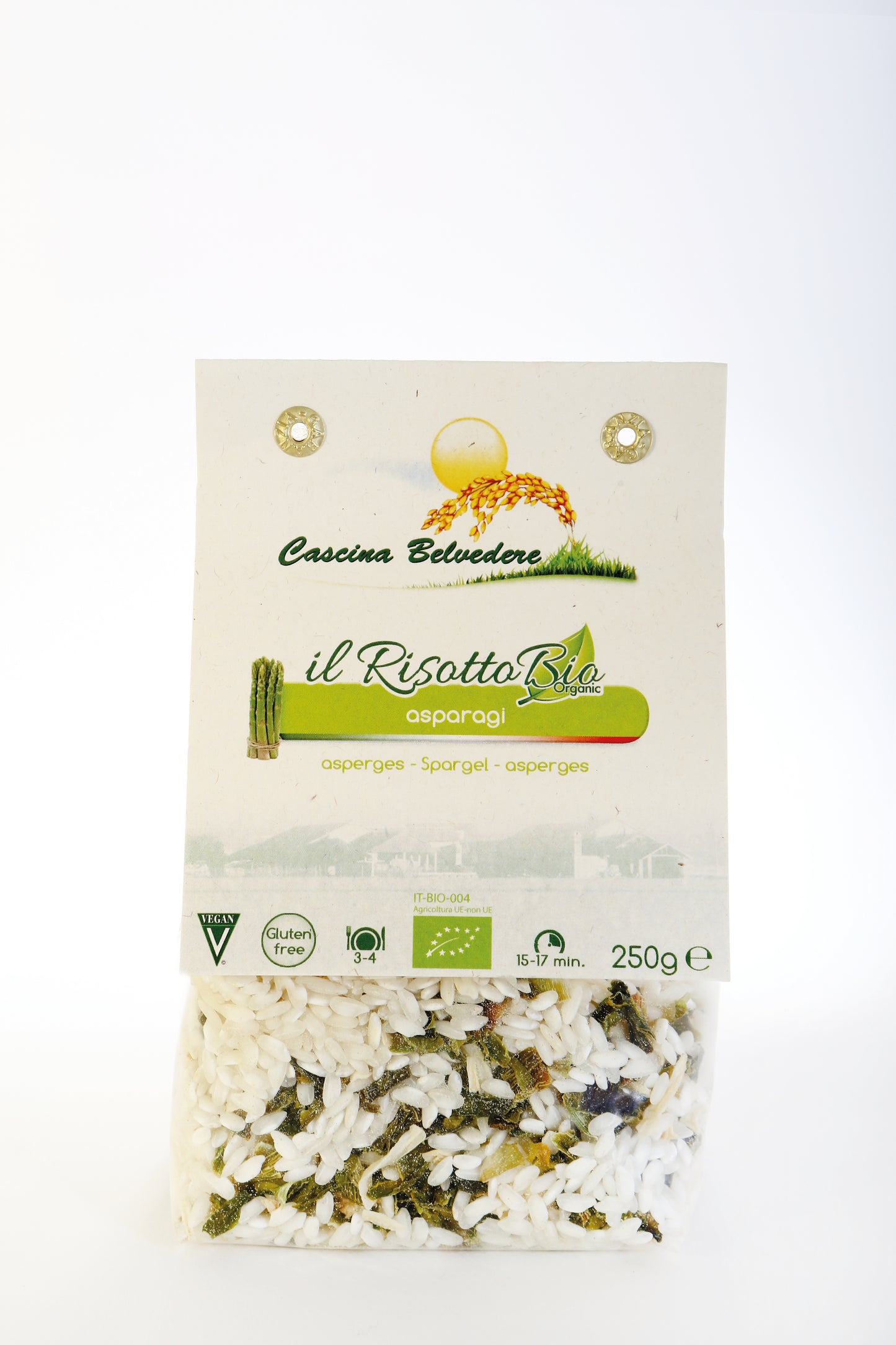 CASCINA BELVEDERE - RISOTTO BIOLOGICO CON ASPARAGI