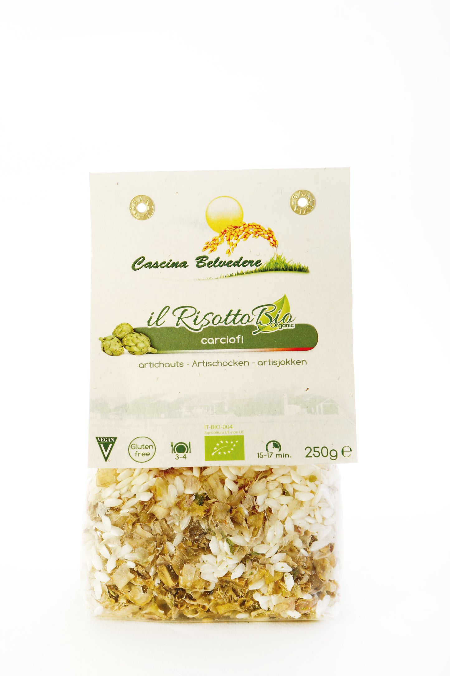 CASCINA BELVEDERE - RISOTTO BIOLOGICO CON CARCIOFI