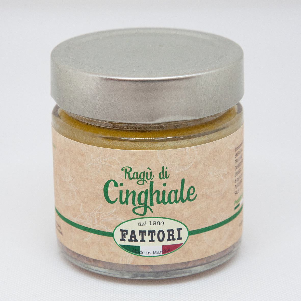 Ragù Bianco di Cinghiale 200g