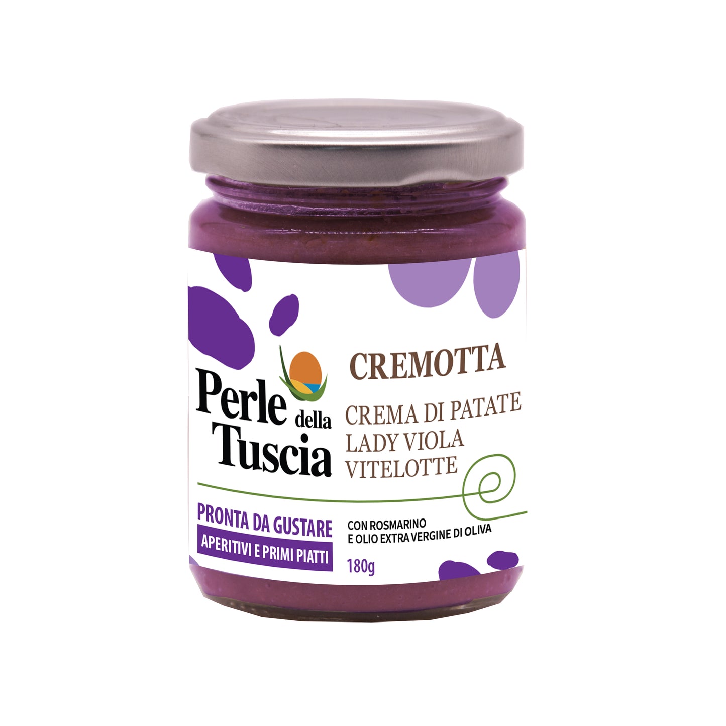 Perle Bio - CREMA PATATE VIOLA NATURALE