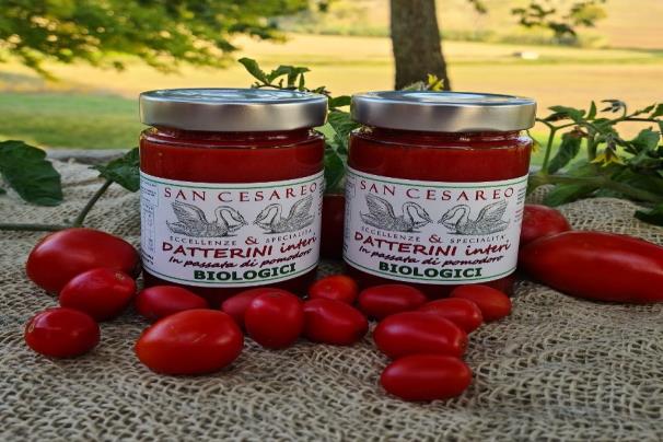 Datterini interi in passata di pomodoro bio 290g
