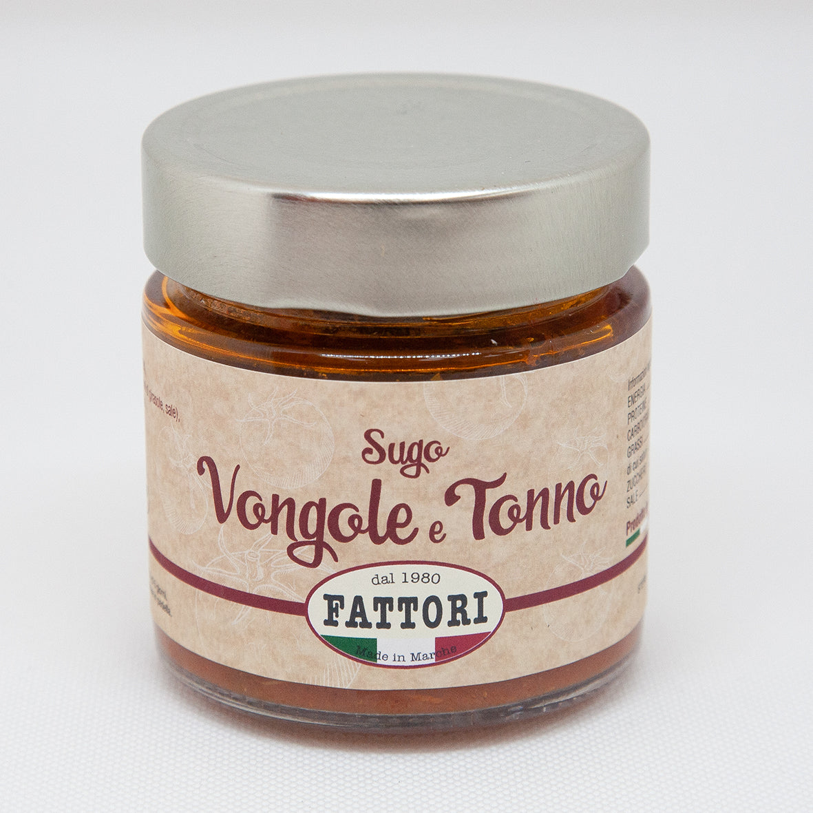 Sugo Vongole e Tonno 200g