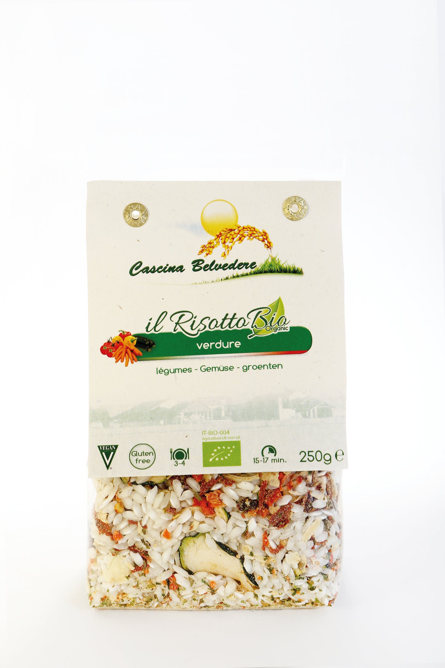 CASCINA BELVEDERE - RISOTTO BIOLOGICO ALLE VERDURE ORGANIC