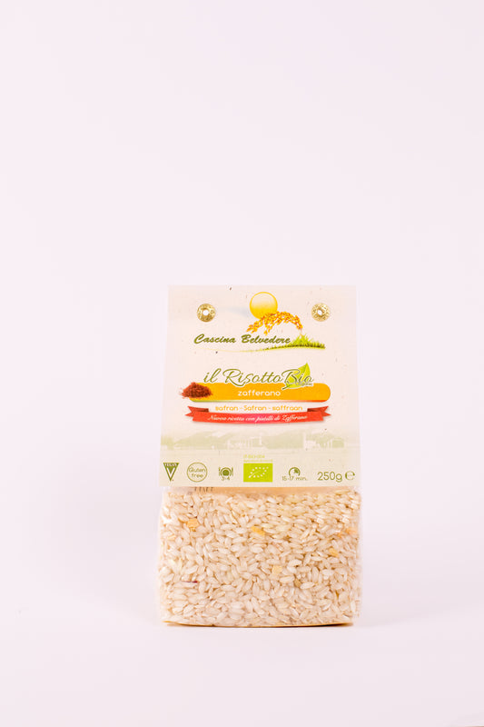 CASCINA BELVEDERE - RISOTTO BIOLOGICO ALLO ZAFFERANO (STIMMI)