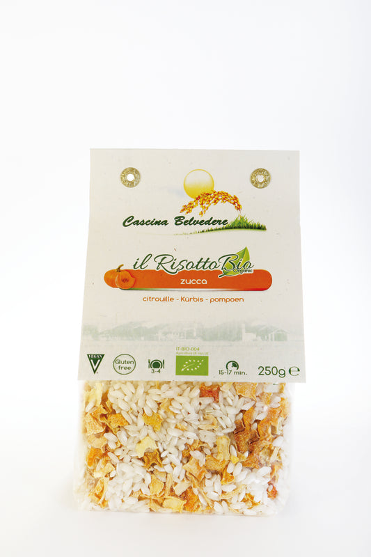 CASCINA BELVEDERE - RISOTTO BIOLOGICO ALLA ZUCCA ORGANIC