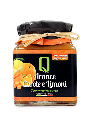 Confettura Extra di Arance, Carote, Limone 350g
