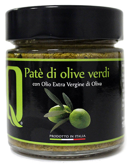 Patè di Olive verdi con Olio Extra Vergine di Oliva BIO 190g