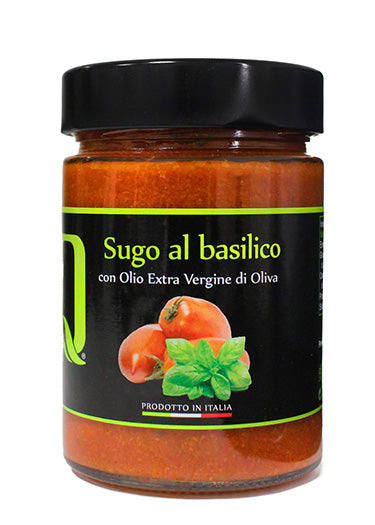 Sugo al basilico con Olio Extra Vergine di Oliva 310g