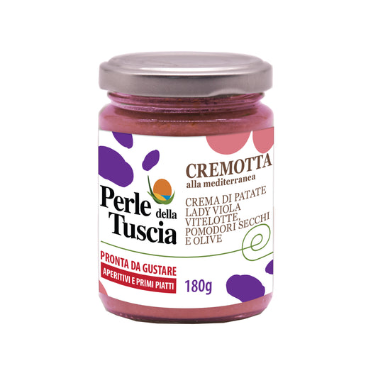 Perle Bio - CREMA PATATE VIOLA ALLA MEDITERRANEA