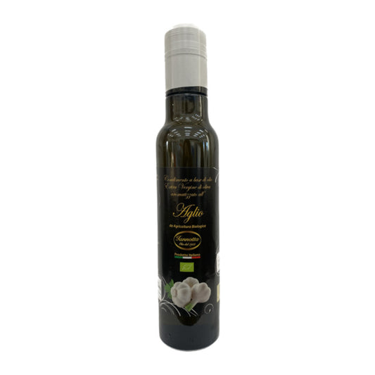 Olio Aromatizzato all’Aglio Biologico 100/250ml