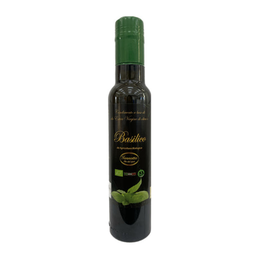 Olio Aromatizzato al Basilico Bio 100ml/250ml