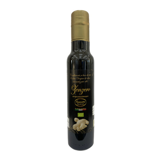 Olio Aromatizzato allo Zenzero Biologico	100ml/250ml