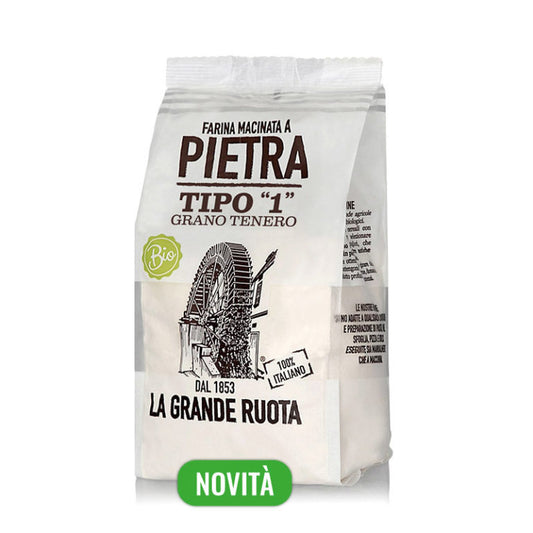 LA GRANDE RUOTA - Farina di Grano Tenero Tipo 1 Bio