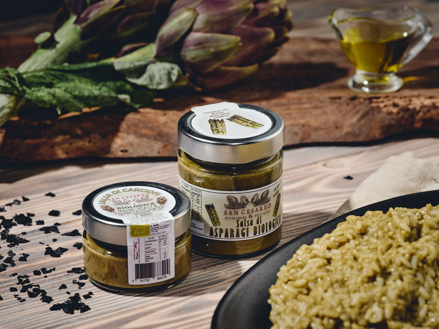 Salsa di Asparagi Bio 200 g.